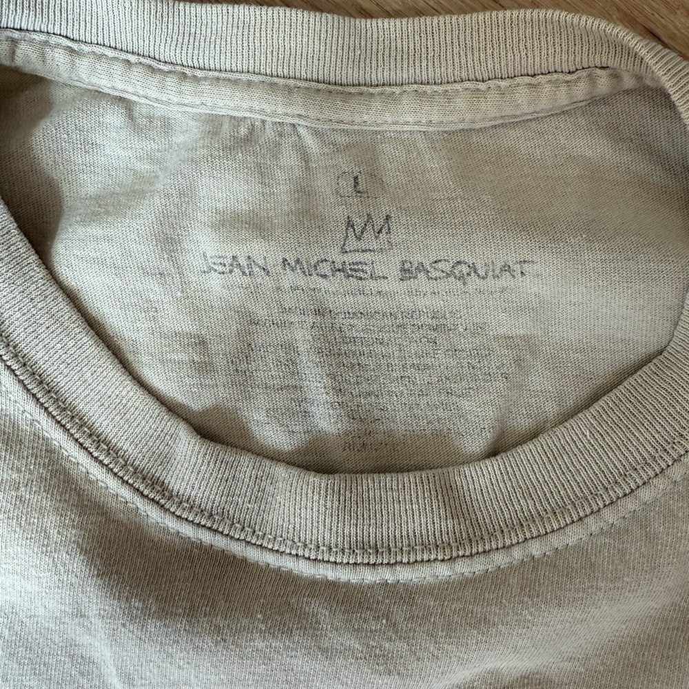 Jean Michel Basquiat Graphic T-Shirt | Size L - Picture 4 of 4